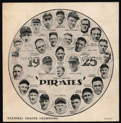 1925 Pittsburgh Pirates